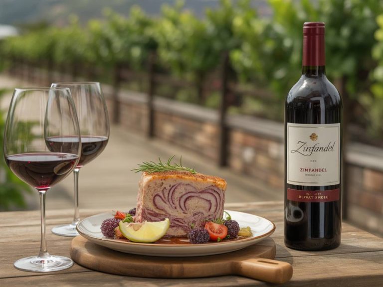 Food pairing with zinfandel for bold and balanced flavors