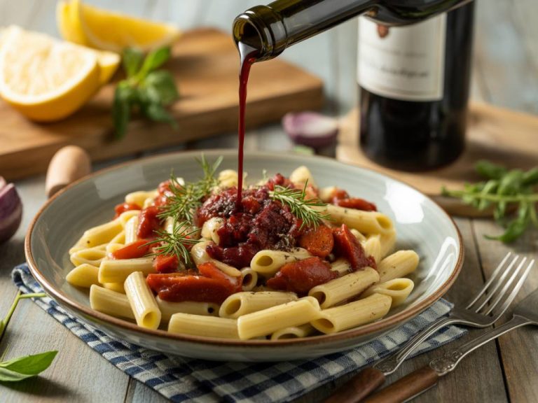 Red wine sauce for pasta: recipes and wine suggestions