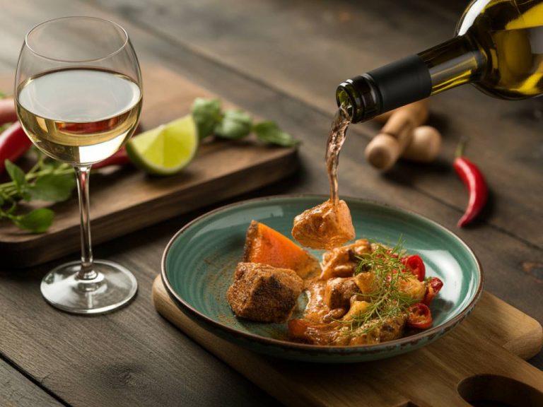 How to enjoy aromatic white wine with spicy global cuisines
