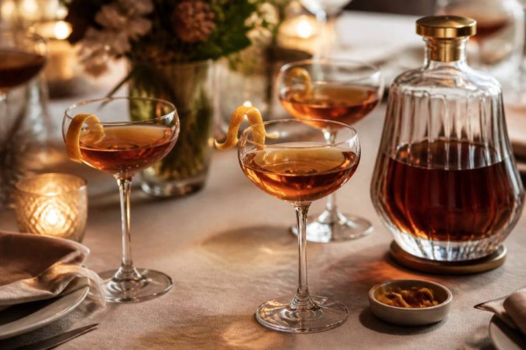 Elegant cognac cocktails for your next dinner party